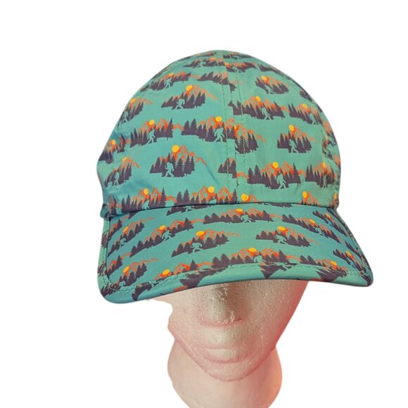 Sprints Running Hat Mountain Gorpcore Unisex Vented Nylon Normcore Baseball Cap - Picture 2 of 7